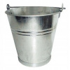 Kovové vedro 14l pozinkované 34x36cm záhradné fr (Kovové vedro 14l pozinkované 34x36cm záhradné fr)