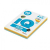 Farebný papier IQ color 5x50 mix intenzívne farby, A4, 80g
