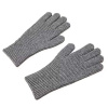 Pletené zimní rukavice na dotykový displej mobilu s výřezy na prsty - šedé (5907769307997) (Hezoučké rukavice Braided telephone gloves with cut-outs for fingers - gray)