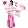Kostým pre dievča - Japonský kostým Oriental Kimono 8-9 rokov (Little Policewoman Outfit 128)