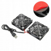 Napájanie USB 5V Chladenie dvojitým ventilátorom Router