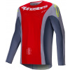 Dres TECHSTAR MELT, ALPINESTARS (červená/sivá, veľ. L)