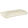 vidaXL Vankúš na paletu krémový 120x60x12 cm Oxford látka - Krémová - 268130-284792