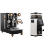 Lelit MaraX3 PL62X3, black + Rancilio STILE, white