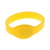 Silikónový náramok 125KHz EM4100 TK4100 žltý, priemer 65mm