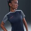 Nike Academy Football Shirt Womens Blue/Grey 10 (S)