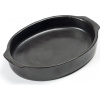 Zapekacia a servírovacia nádoba Pure oválna 24,5 cm, čierna