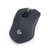 GEMBIRD myš MUSGW-6BL-01, herní, bezdrátová, RGB LED, 3200DPI, USB (MUSGW-6BL-01)