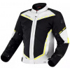 Moto bunda Ozone Jet II šedo-černo-fluo žlutá
