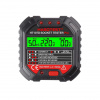PRO digitálny tester zásuviek RCD s LCD