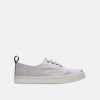 Toms Detské šedé tenisky TOMS Youth Cordones Cupsole
