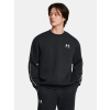 Pánska mikina Under Armour UA Icon Fleece Crew Taping Čierna XXL