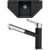 Set Franke G203 (dřez MRG 612 E Onyx + baterie FC 3055.071 ORBIT Chrom/Onyx) 114.0650.679