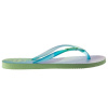 Havaianas Hav. Slim Metallic Rainbow Citronel Flip Flops Womens Citronella 3/4