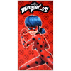 Stamion plážová osuška Kúzelná Lienka Miraculous Ladybug 100% bavlna - 70 x 140 cm