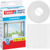 Tesa Sieťka na okno, proti hmyzu, suchý zips, 1,1 x 1,3 m, , biela