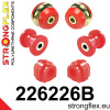 226226B: Front suspension bush kit 24mm Red