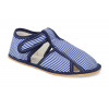 Barefoot papučky Baby bare - s prierezmi sailor modré