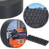 Plotový panel pre súkromie v záhrade, PVC, 35 x 0,05 m, antracitová sivá Springos