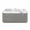 Jacuzzi J-215 Comfort Farba: Sivá 19 trysiek, 3 miesta, CLEARRAY® filtrácia, Podsvietený vodopád