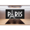 Sklenený panel do kuchyne Paríž 100x50 cm