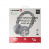 BLUETOOTH STEREO SLUCHÁTKA SWISSTEN TRIX STŘÍBRNO/ŠEDÁ 52510501