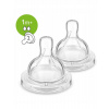 Philips Avent cumlík Anti colic/Classic pomalý průtok bílá 2 ks