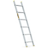 Springos Hliníkový rebrík 1x6 priečok jednodielny DRABEST DP-6 PRO