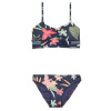 Roxy Plavky dvojdielne VACAY FOR LIFE CROP TOP SET Námornícka modrá