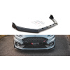 Maxton Design spoiler pod přední nárazník s křidélky ver.4 pro Ford Fiesta ST Mk8, černý lesklý plast ABS SLEVA 5%