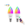 Smart LED žiarovka E14 4,5 W RGB NOUS P4/2pack WiFi Tuya sada 2ks
