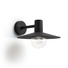 Philips 17382/30/PN Skua exteriérové svietidlo, E27, 1x42W, bez zdroja, IP44, čierna