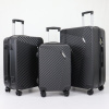 3dílná sada cestovních kufrů BestBerg BBL-106B / 48, 70, 104 l / ABS / černá