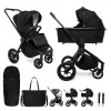 Muuvo Kombinovaný kočík 2v1 Quick SE 2 Varianta: Chromium Black