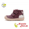D.D. Step 082-52873A Violet, Veľkosť obuvi 20+DD Step Dievčenské prechodné kožené topánky D.D. Step Violet Vínové 082-52873A, Veľkosť obuvi 20