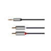 KRUGERMATZ 03520217 Kabel KRUGER & MATZ JACK 3.5 stereo/2xCINCH 1m KM1218 Basic