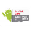 SanDisk MicroSDHC karta 32GB Ultra (80MB/s, Class 10 UHS-I, Android) SDSQUNR-032G-GN3MN