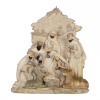 Clayre & Eef Béžová vianočná dekorácia Betlehem Nativity Scene - 24*8*27 cm - Clayre & Eef