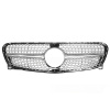 Mercedes GLA X156 2013-2016 - Predná maska ​​DIAMOND STYLE strieborná s chrómom