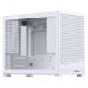 Jonsbo D32 PRO White PC case, mini case, mATX, tvrdené sklo - biela