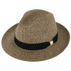 Fiebig - Headwear since 1903 Letný hnedý klobúk Fiebig - Traveller Toyo Veľkosť: 57 cm (M)