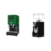 Gaggia New Classic EVO, green + Eureka Mignon Bravo, CR black