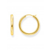 Thomas Sabo CR745-413-39 Bold - Gold-plated Hoop Earrings 26,8 mm