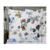 Obliečka na vankúš Print Flowers 40x40 cm – jemný kvetinový motív, 100 % bavlna, zips
