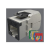 Solarix Samořezný keystone CAT6 STP SXKJ-6-STP-RAL-SA, RAL FIT moduly, GROUND LOCK