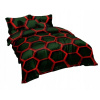 Posteľné obliečky - Sada podstielky Antonio/Fashionhome 160 cm x 200 70x80cm (Posteľná bielizeň 160x200 Dizajnér Modern 3Cz Set)