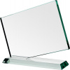Sklenená plaketa G036 19 cm + kazeta
