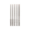 BOSCH 5X Sada vrtákov na skaly 5-dielna štvorhranná SDS-Plus (6 / 6 / 8 / 8 / 10 x 160 mm)