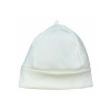Dojčenská bavlnená čiapočka Koala Balónik biela