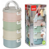 Banquet Plastový obedár Avanza, 2,8 l, 4 diely, multicolor
